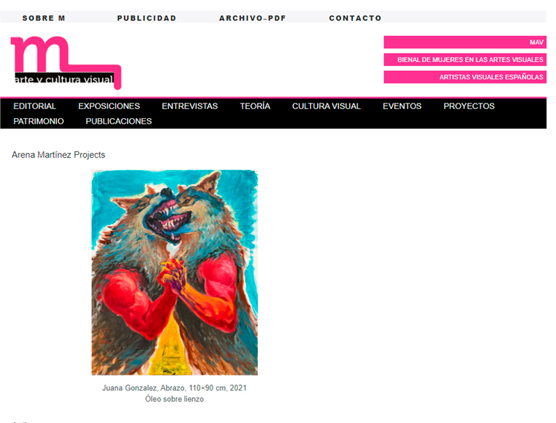 Arena Martínez Projects - Contemporary Art - Estampa 2021 - Arte y Cultura Visual - Press