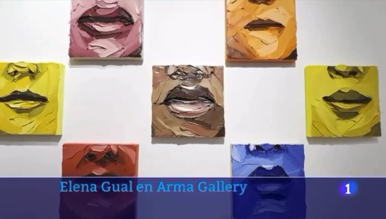 ARMA GALLERY - Contemporary Art - Elena Gual - Exhibition - Noticias 14 Horas - Onda Madrid - 2