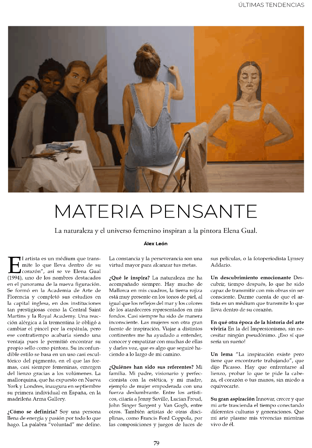 ARMA GALLERY - Contemporary Art - Elena Gual - Tendencias del mercado del arte - 01