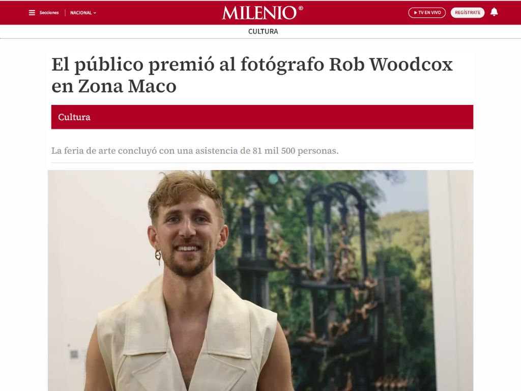 ARMA Gallery - Contemporary Art - Erarta Prize - Maco 2025 - Rob Woodcox - Winner - Milenio