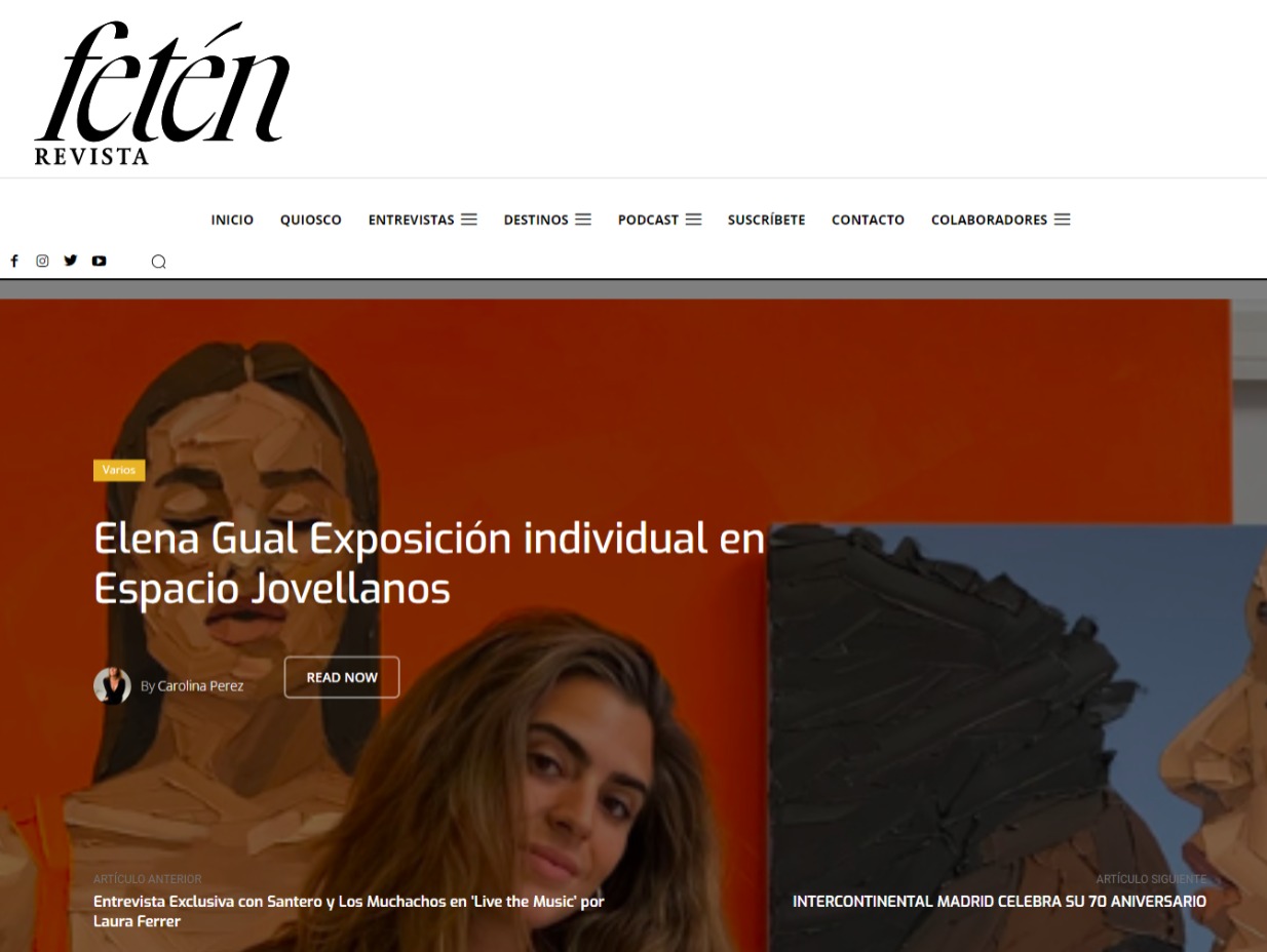 ARMA GALLERY - Contemporary Art - Fetén - Press - Elena Gual - Metamorfosis - 1