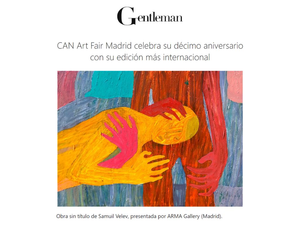 联盟彩票app下载官网 - Contemporary art - Press - Gentleman - CAN ART FAIR - Samuil