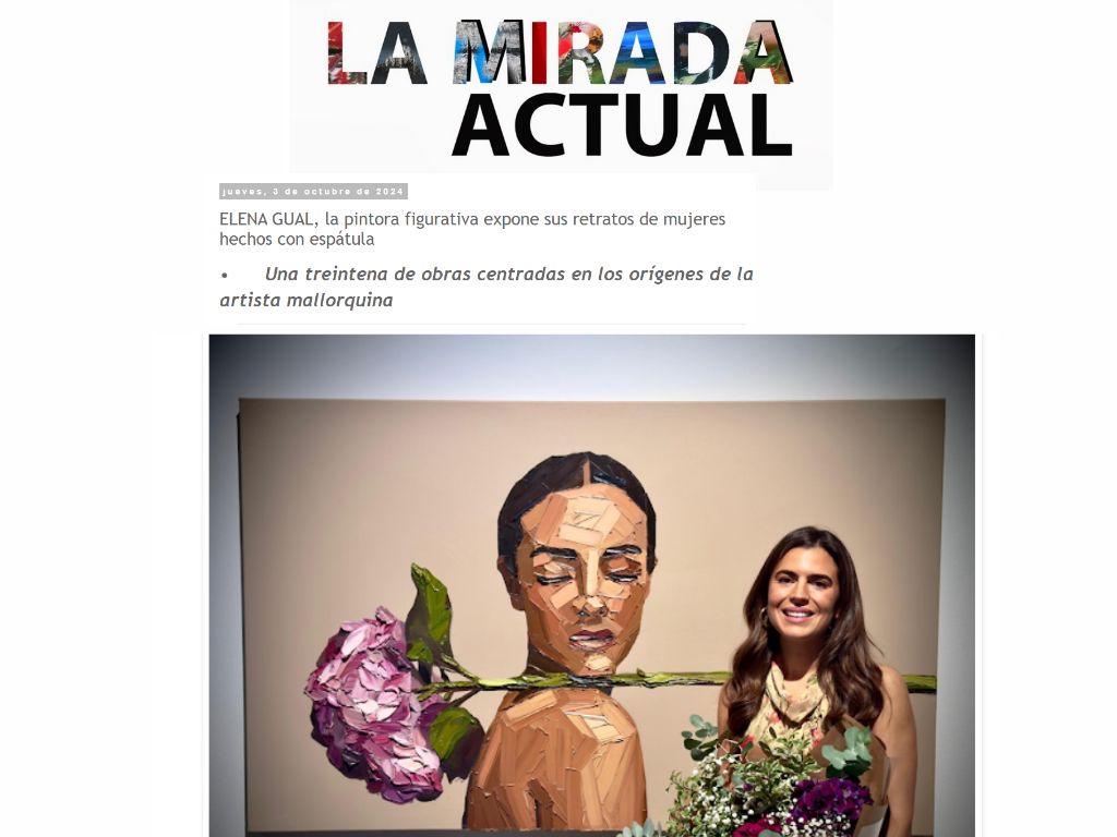 Arma Gallery - Contemporary art - Raíces - Elena Gual - Press - La Mirada Actual - 2